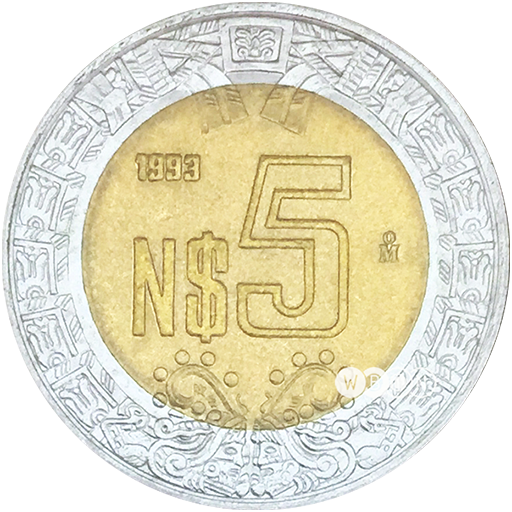 5 pesos