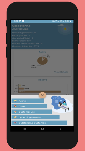 Satellite Netcom Admin Staff Screen 3