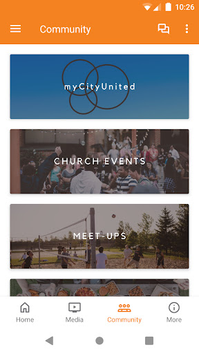 CityUnited.church App Screen 3