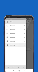 Captura de Pantalla 2 Browser Mini Turbo android