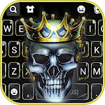 Crown Skull King Keyboard Background Apk