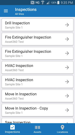 Android application Applenti Inspect screenshort