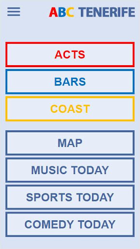 Android application ABC Tenerife screenshort