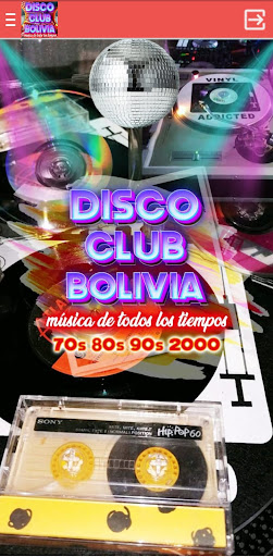 Android application RADIO DISCO CLUB BOLIVIA screenshort