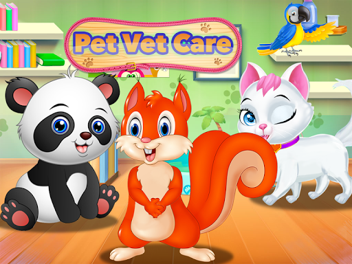 Pet Vet Care Wash Feed Animals - Animal Doctor Fun  screenshots 1