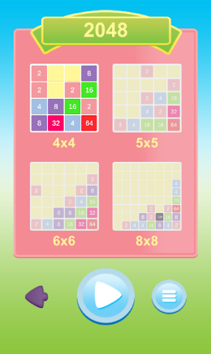 2048 Classic Number Merge Screen 2
