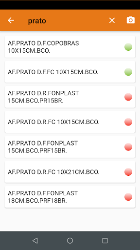 Android application Logicom Pesquisa screenshort