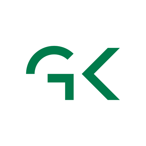 GK logo