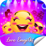 Cover Image of Descargar Love EmojiGif WAStickerApps For WhatsApp 1.9 APK