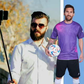 Marco de fotos de Lionel Messi apk