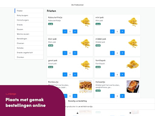 De Frietcorner Screen 3