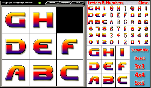 Magic Slide Puzzle Letters(圖2)-速報App