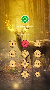 Applock theme - Deer