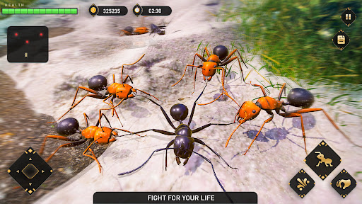 Android application Ants Army Simulator: Ant Games screenshort