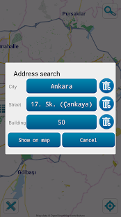 Map of Turkey offline Screenshot