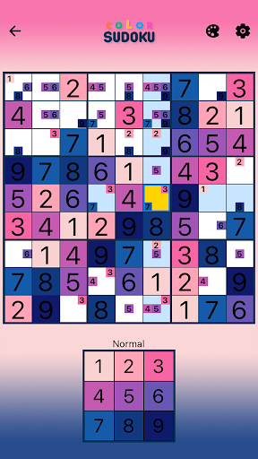 Screenshot of Color Sudoku Pro