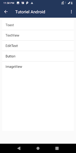 Android François Screen 2