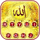 Gold Allah Keyboard Theme icon