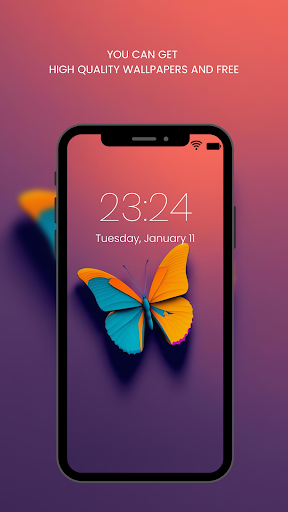 Screenshot of Butterfly Wallpaper HD
