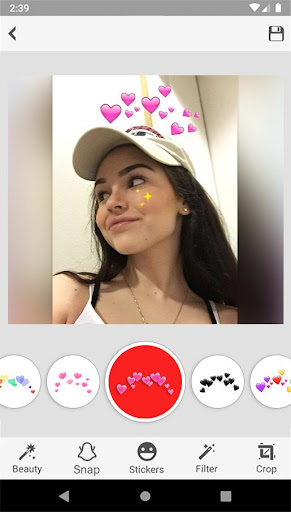 Sweet Snap Face Camera - Live Filter Selfie Edit 1.5 Screenshots 10