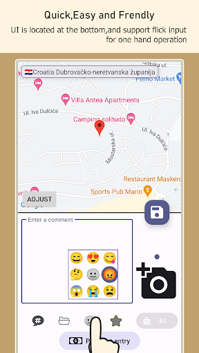 Joty:Life Log, Jurnal, Travel Screen 2