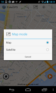 Fake GPS Go Location Spoofer Capture d'écran