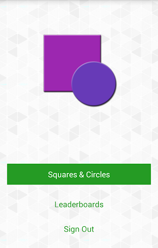 Android application Squares & Circles screenshort