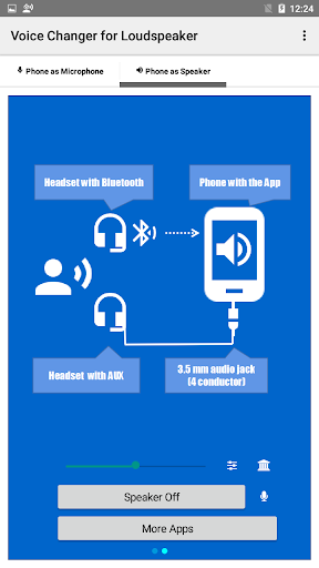 Voice Changer for Loudspeaker Screen 2