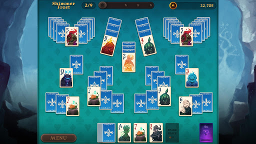Android application Faerie Solitaire Harvest screenshort