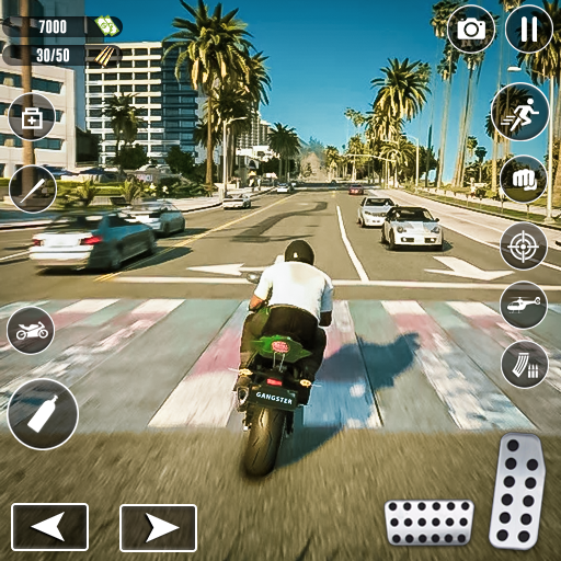 Gangster Bikes Driving Games