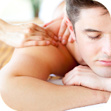 Sensual back massage icon