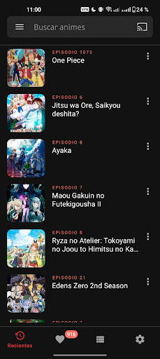 Android application UKIKU - Anime screenshort