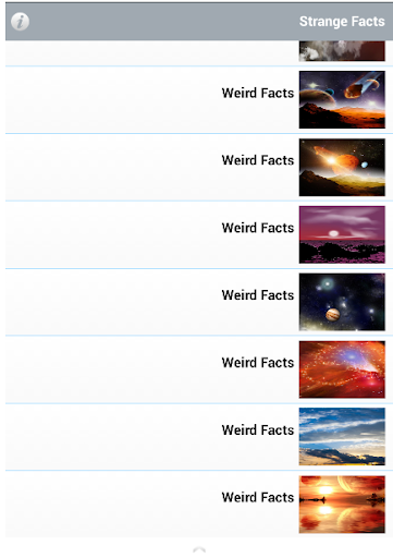 Strange Facts Screenshot 4 - AppWisp.com
