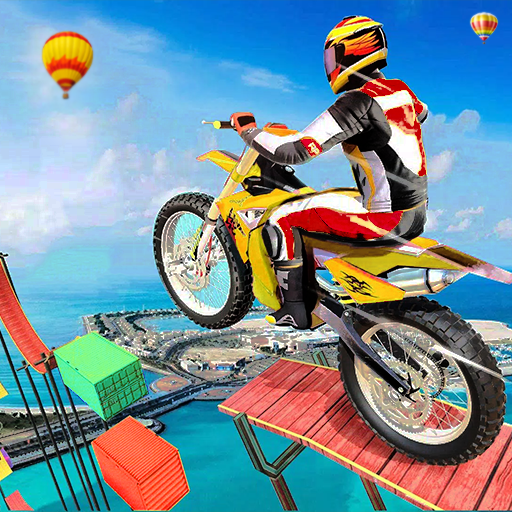 Bike Stunt 3d Race Bike Games logo