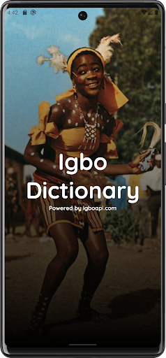 Android application Igbo Dictionary screenshort