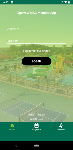 Android application Sparrow MAC Member App screenshort