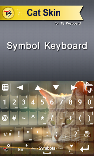 Cat Skin for TS Keyboard Screen 3