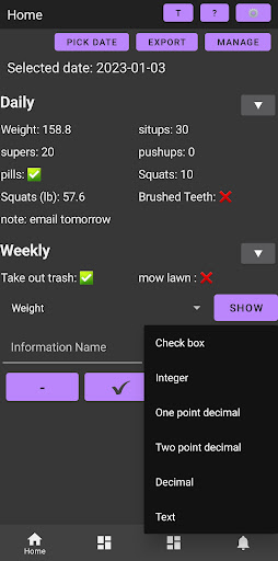 Todo Daily Screen 2