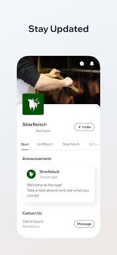 Android application Stierfleisch screenshort