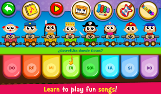 Game screenshot 子供のためのピアノ - 音楽と曲 hack