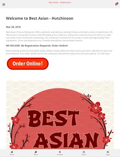 Best Asian Hutchinson Ordering