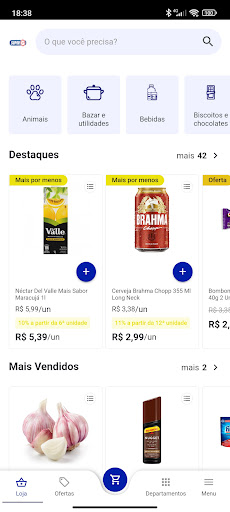 Android application Super G Supermercado screenshort
