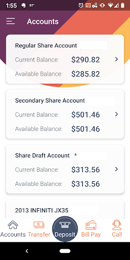 Texan Sky Credit Union Screen 2