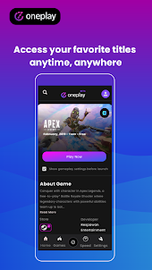 OnePlay Cloud Gaming