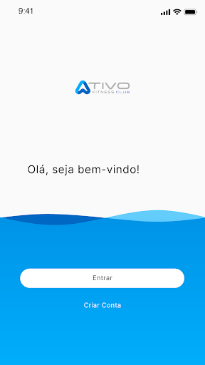 Android application ATIVOFitnessClub screenshort