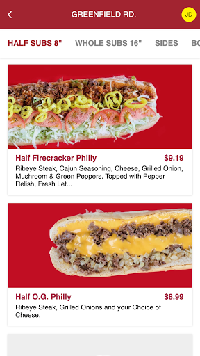 Rickys Sub Shop Screen 3