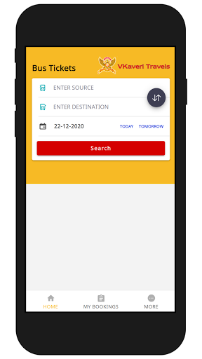 VKaveri Travels Screen 2