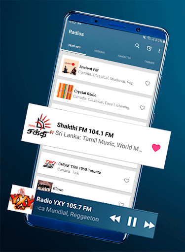 Android application Live radio Suriname FM screenshort