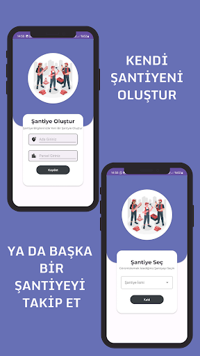 Şantiye Takip Screen 2