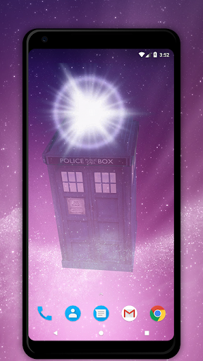 TARDIS 3D Live Wallpaper Screen 2